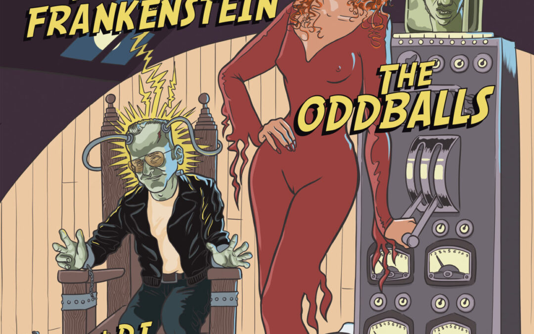 Cartel Fundación Francisco Frankestein & The Oddballs – Cowabunga Party – Ambigú Axerquía Teatro Córdoba