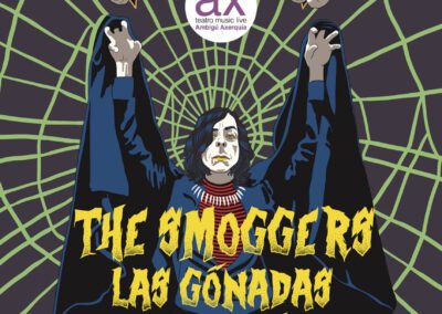 Cartel The Smoggers & Las Gónadas – Cowabunga Party – Ambigú Axerquía Teatro Córdoba